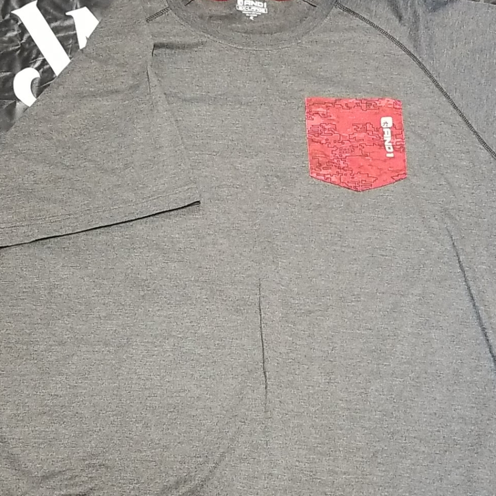 AND1 gray Tshirt, 3XL